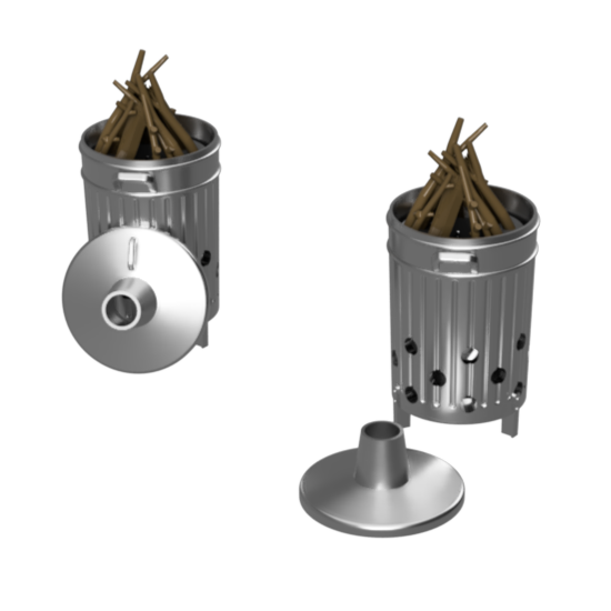 DO009A – Garden Incinerators O Scale