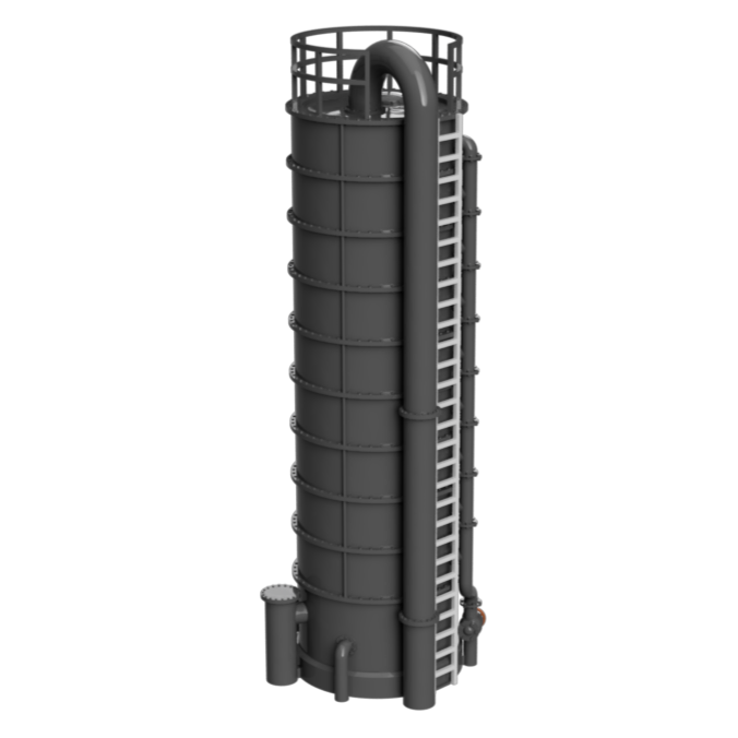 GM506E – Gas Works Gas Scrubber 3mm/TT120 Scale