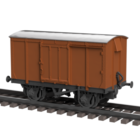 FP605C – BR (ex. LMS) 12 Ton Box Van OO/HO Scale