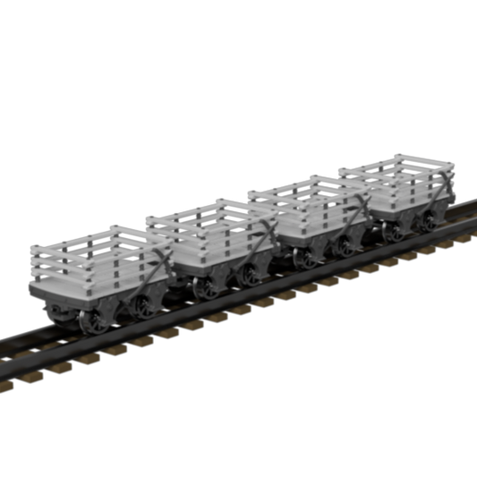 FP757I – GVT Slate Wagons OO9 Gauge