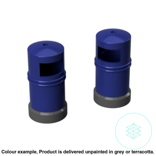 Do102A – Park Bins O Scale Accessory