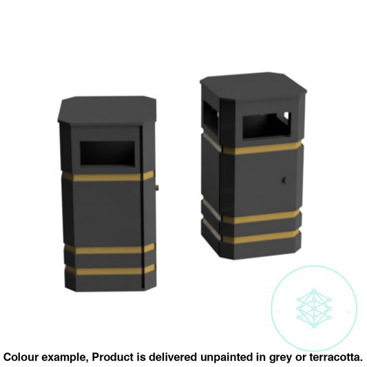 Do102D – Park Bins O Scale Accessory