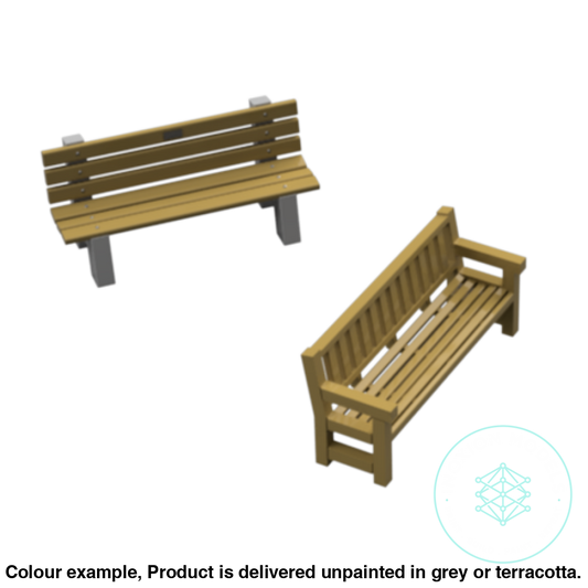 Do103A – Park Benches O Scale Accessory