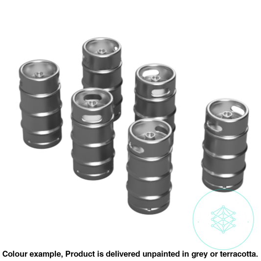 Do205C – Slim Quarter Keg O Scale Accessory