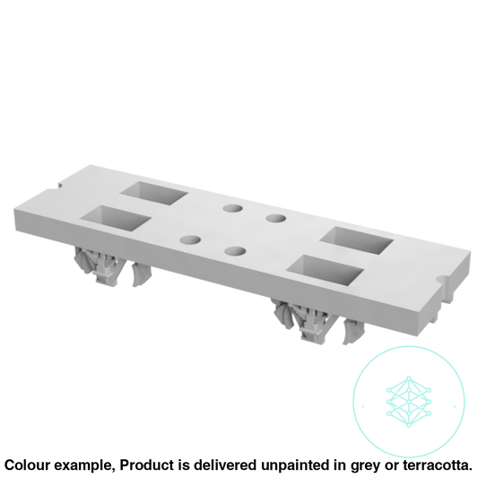 Fk275A – 53Mm Kitbashing Chassis Oo9 Gauge Oo Scale Rolling Stock