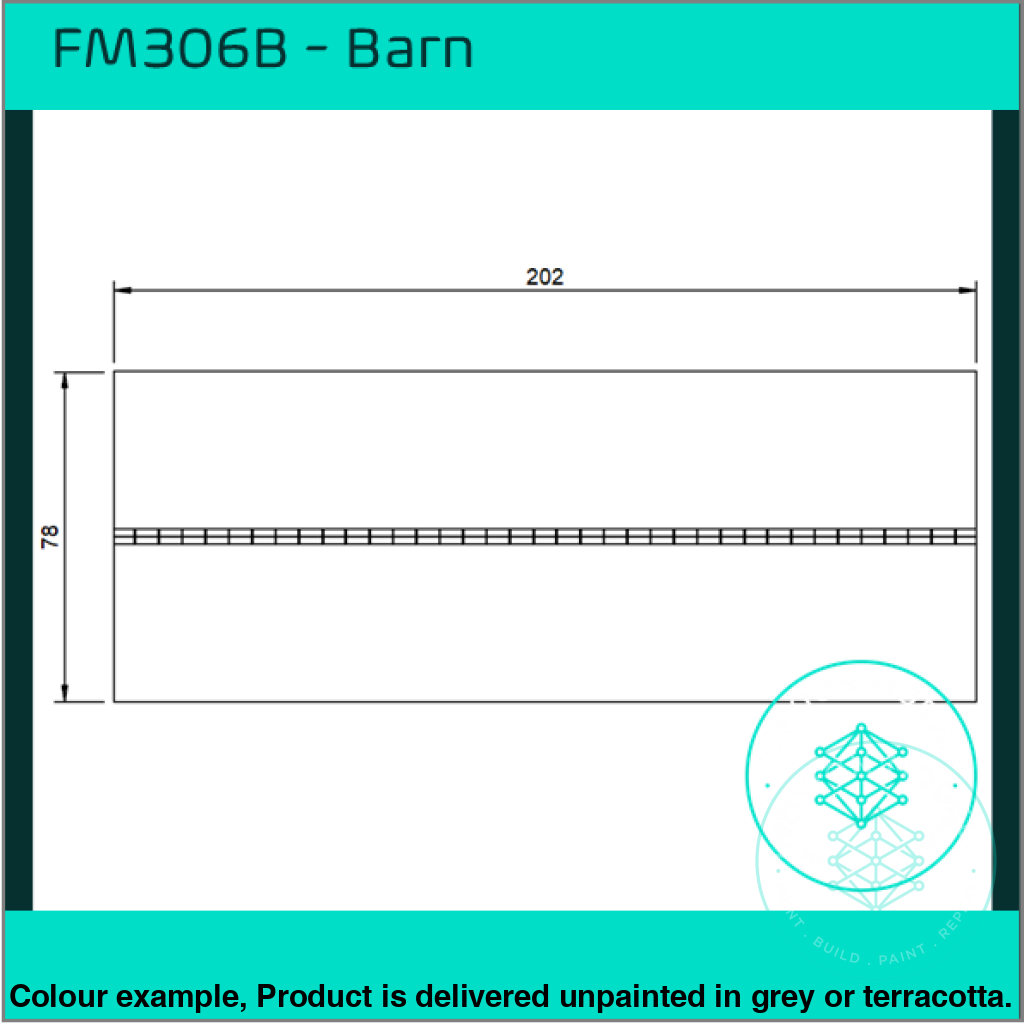 Fm306B – Barn Oo/Ho Scale Oo Building