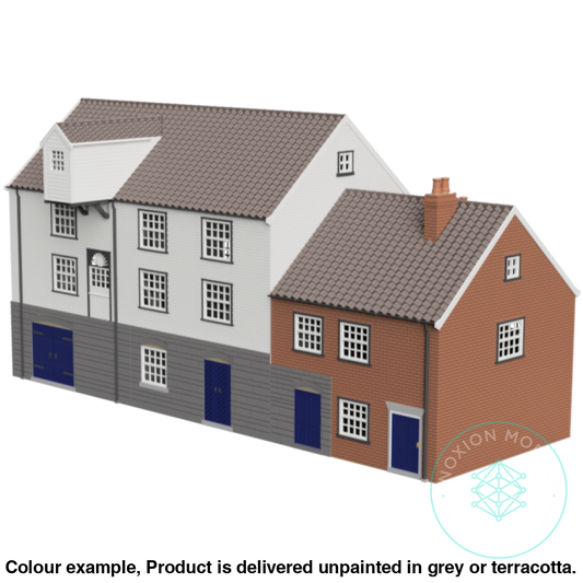 Fm503 – Canal Warehouse Oo/Ho Scale Oo Building