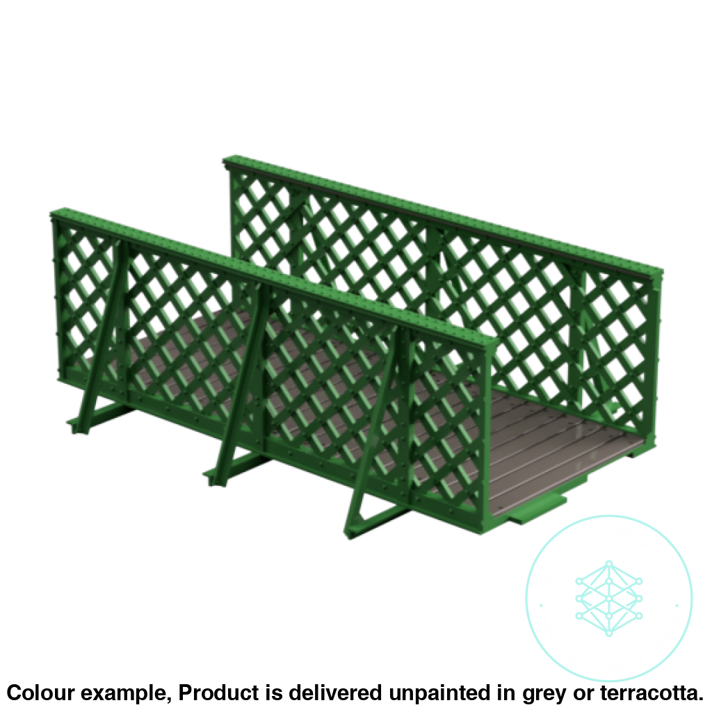 Fm804B – Platform Footbridge Extension Oo/Ho Scale Oo Building