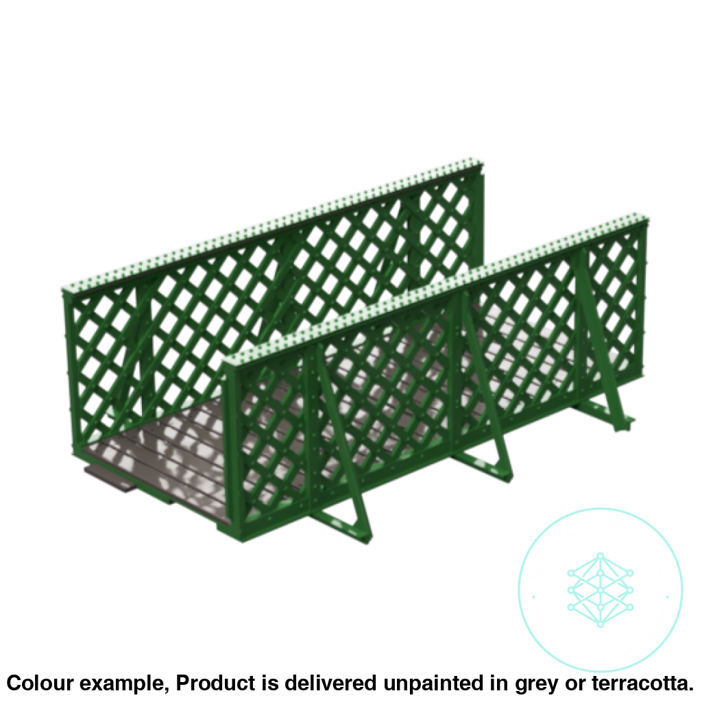 Fm804B – Platform Footbridge Extension Oo/Ho Scale Oo Building