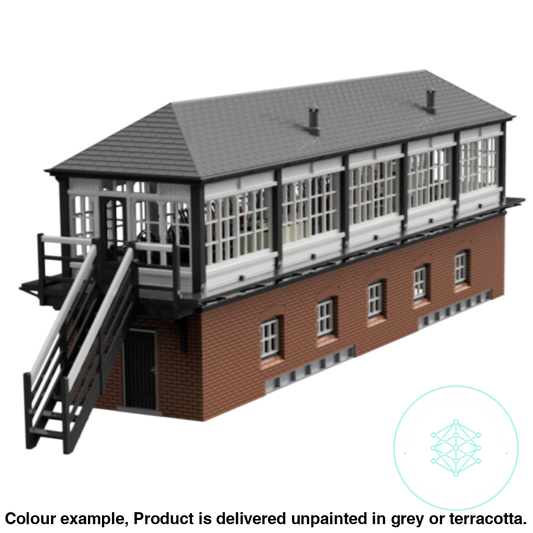 Fm809A – Lms Signal Box Oo/Ho Scale Oo Building