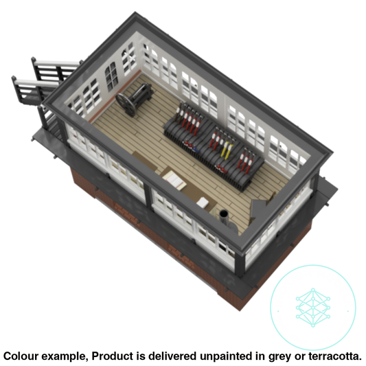 Fm809B – Lms Signal Box Oo/Ho Scale Oo Building