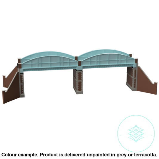 Fm912 – Single Track Girder Bridge Oo Scale Building