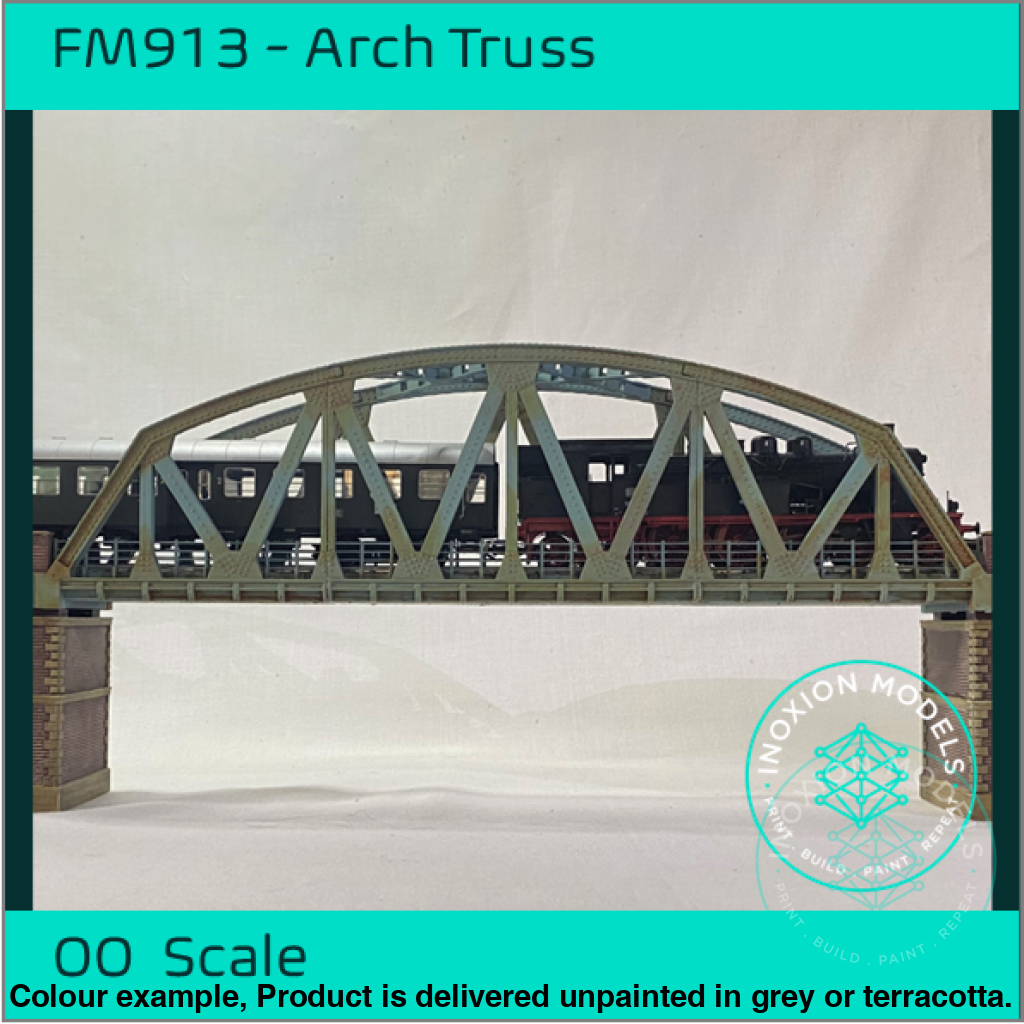 Fm913 – Single Track Truss Bridge Oo Scale Building