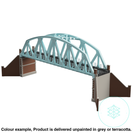 Fm913 – Single Track Truss Bridge Oo Scale Building