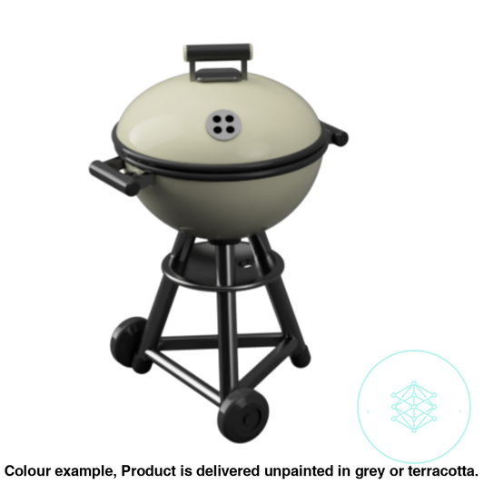 Fo005A – Charcoal Bbqs Oo/Ho Scale Oo Accessory