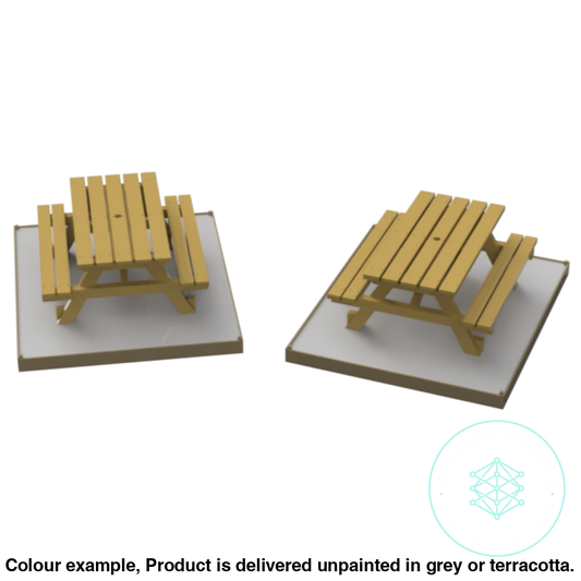 Fo104A – Picnic Benches Oo/Ho Scale Oo Accessory