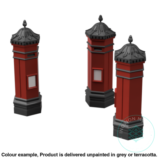 Fo105B – Victorian Post Box Oo/Ho Scale Oo Accessory