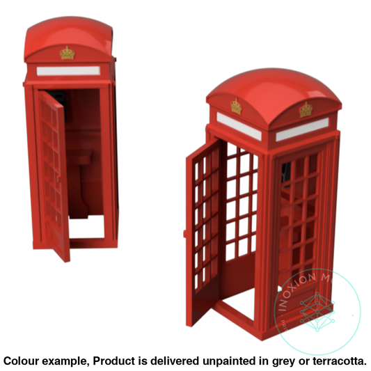 Fo106B - Phone Boxes Open Door Oo/Ho Scale Oo Accessory