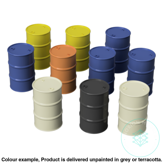 Fo205E – 80 Gallon Oil Drum Oo/Ho Scale Oo Accessory