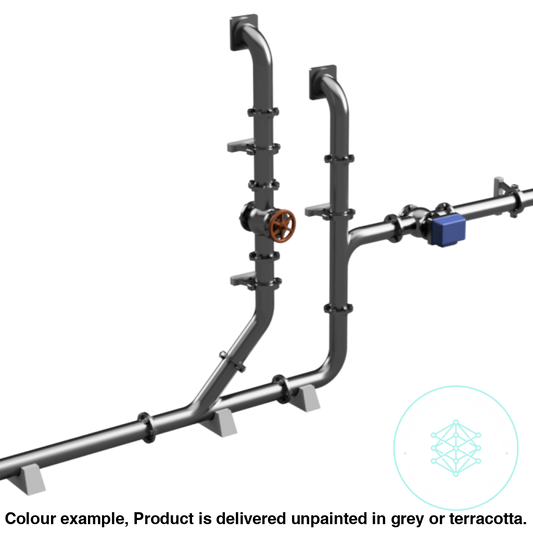 Fo209A – 9’’ Pipes Oo/Ho Scale Oo Accessory