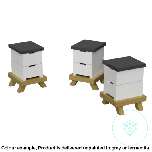 Fo300A – Box Beehives Oo/Ho Scale Oo Accessory