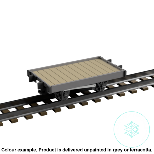 Fp753C – Light Railway Wagon Oo9 Gauge Oo Scale Rolling Stock