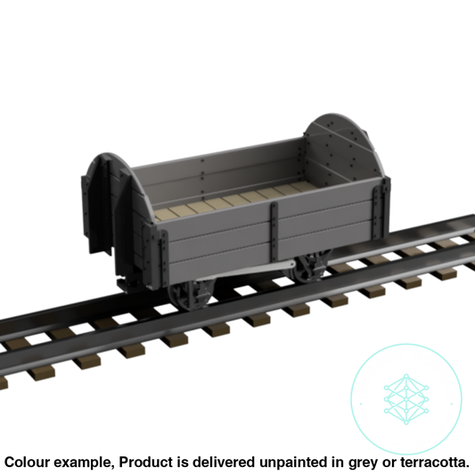 Fp753D – Light Railway Wagon Oo9 Gauge Oo Scale Rolling Stock