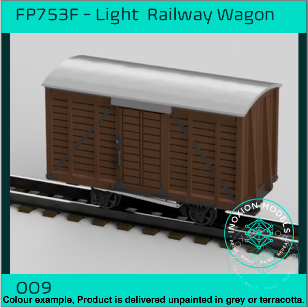 Fpc753G – 6X Light Railway Wagon Pack Oo9 Gauge Oo Scale Rolling Stock
