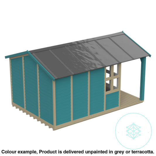 Gm000A – Cabin/Garden Shed Tt120/3Mm Scale Tt Building