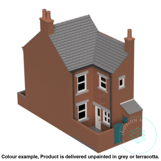 Gm010A – Terrace House Tt120/3Mm Scale Tt Building