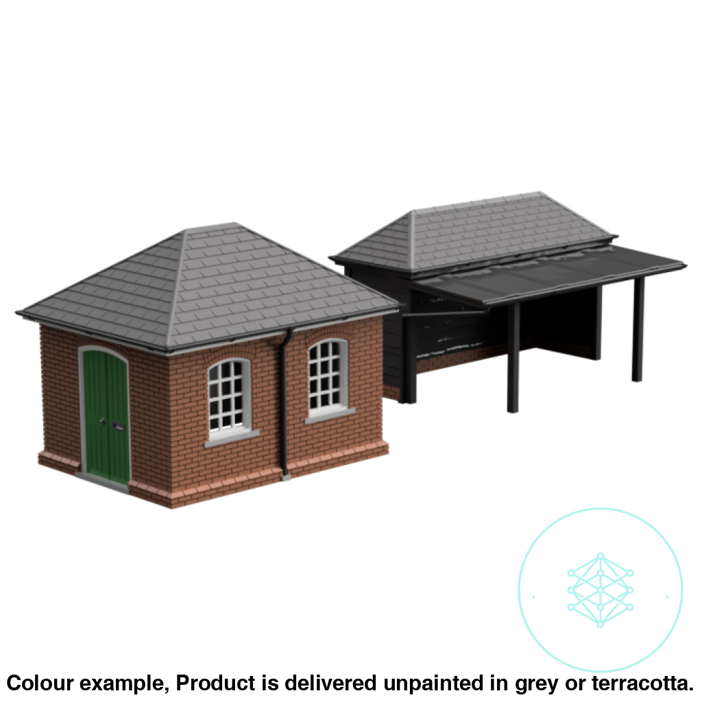 Gm811A – Lner Tram Station Tt120/3Mm Scale Tt Building
