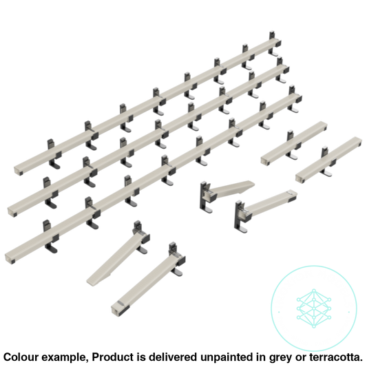 Go608A – Raised Cable Channels Tt120/3Mm Scale Tt Accessory