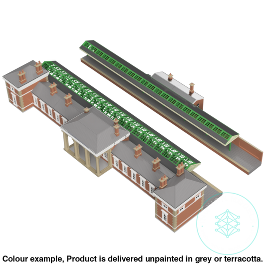 Hm800A – Station Building N Scale