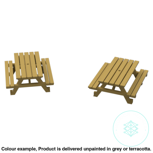 Ho104A – Picnic Benches N Scale Accessory