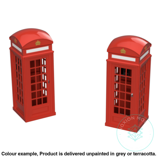 Ho106A - Phone Boxes N Scale Accessory