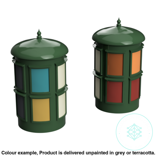 Ho109A – Poster Columns N Scale Accessory