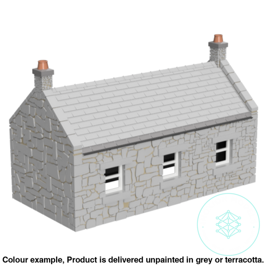 Im007A – Croft House Z Scale Building