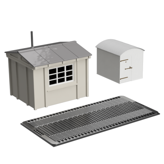 GM813E – GWR Weighbridge & Lamp Hut TT120/3mm Scale