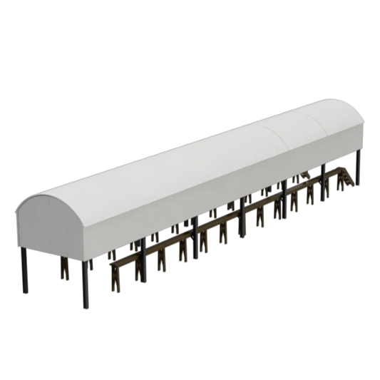 HM813G – GWR Carriage Shed N Scale