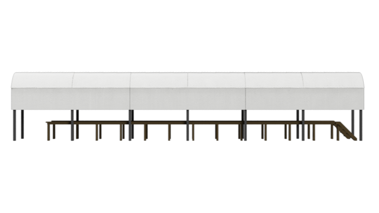 HM813G – GWR Carriage Shed N Scale