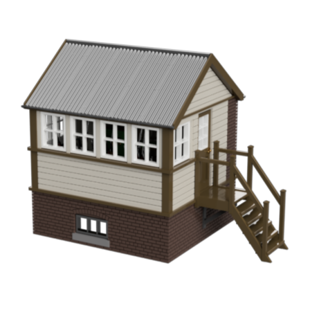 FM814D – WLLR Signal Box OO9 Scale
