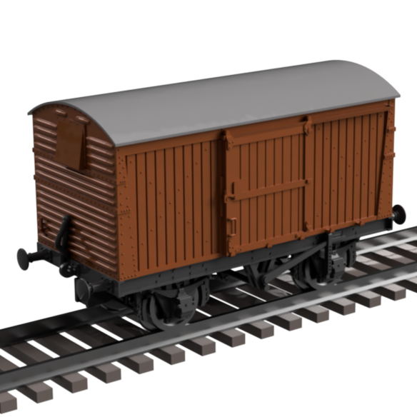 DP605B – BR (ex. LNER) 12 Ton Box Van O Scale