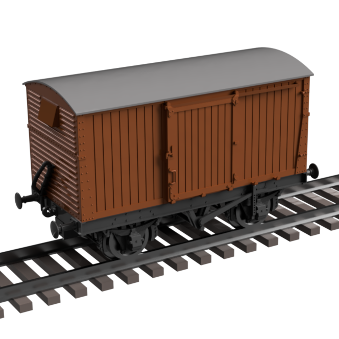 DP605D – BR (ex. LMS) 12 Ton Box Van O Scale