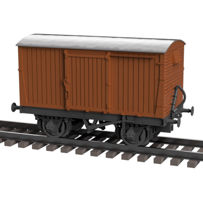 HP605D – BR (ex.LMS) 12 Ton Box Van N Scale