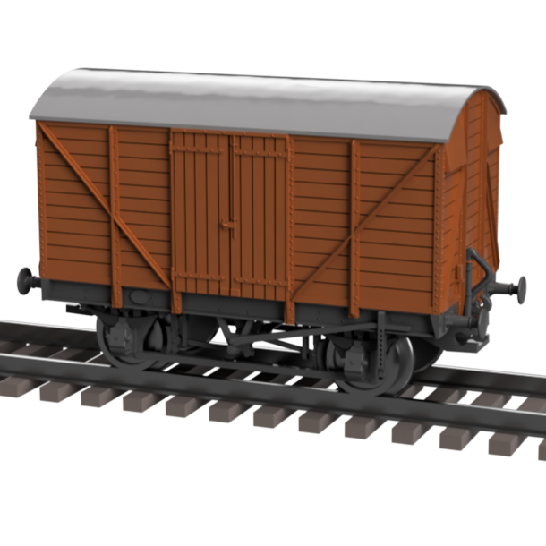 FP605E – BR (ex. GWR) 12 Ton Box Van OO/HO Scale