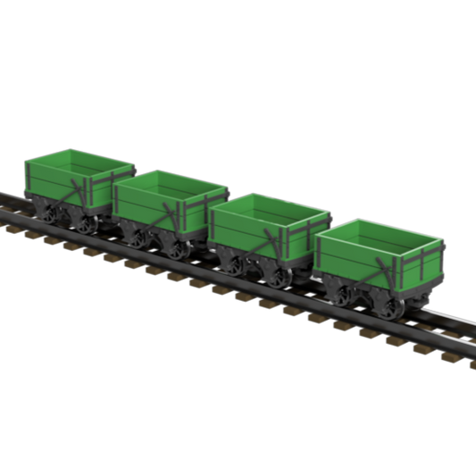 FP757E – GVT 1 Ton Open Wagon OO9 Gauge
