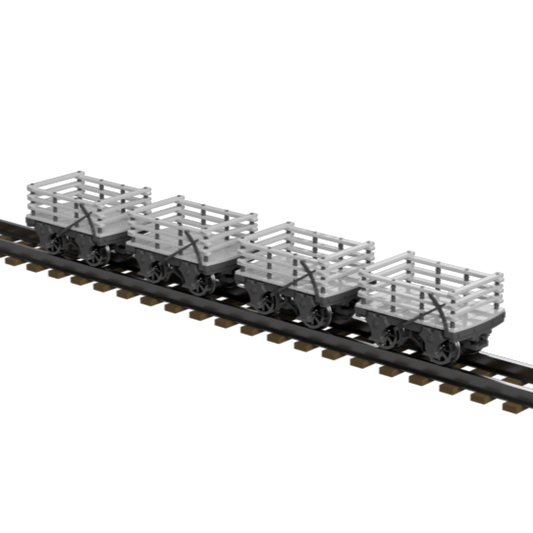 FP757I – GVT Slate Wagons OO9 Gauge