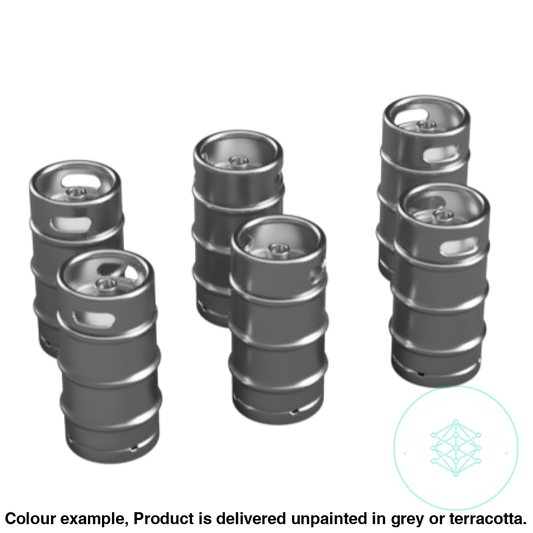 Do205C – Slim Quarter Keg O Scale Accessory