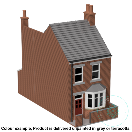 Gm010A – Terrace House Tt120/3Mm Scale Tt Building