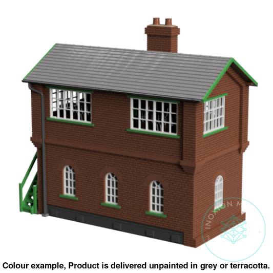 Gm803A – Lner Brick Signal Box Tt120/3Mm Scale Tt Building